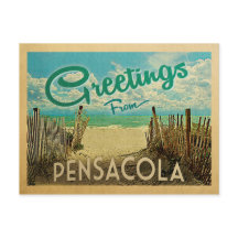 Pensacola Beach Vintage Travel