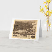 Pensacola, de Panoramische Kaart van FL - 1885 (Gele Bloem)