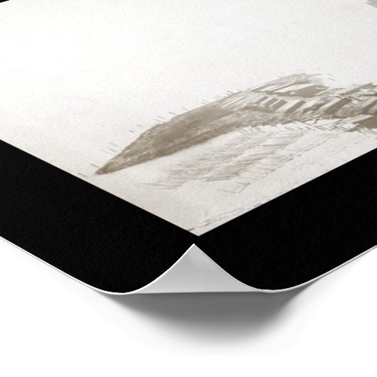 Pensacola, FL Harbour Foto 1909 Poster (Hoek)