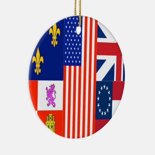 Pensacola Flag Keramisch Ornament (Rechts)