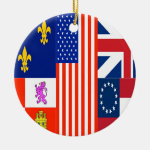 Pensacola Flag Keramisch Ornament