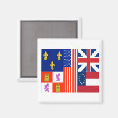 Pensacola Flag Magneet (Voorkant / Achterkant)