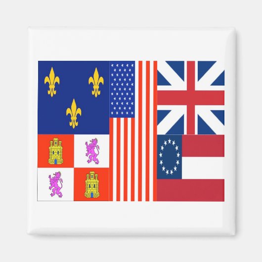 Pensacola Flag Magneet (Voorkant)