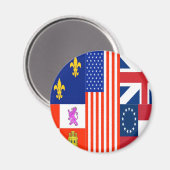 Pensacola Flag Magneet (Voorkant / Achterkant)