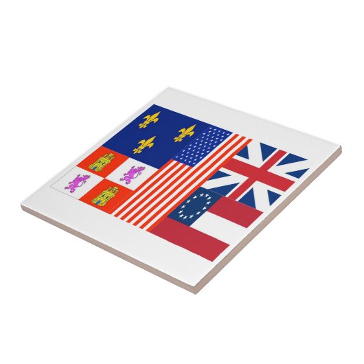 Pensacola Flag Tegeltje (Zijkant)