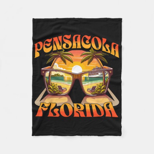 Pensacola  fleece deken (Voorkant)
