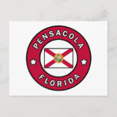 Pensacola Florida Briefkaart (Voorkant)