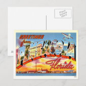 Pensacola Florida Briefkaart (Voorkant / Achterkant)
