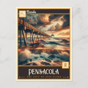 Pensacola, Florida    Briefkaart