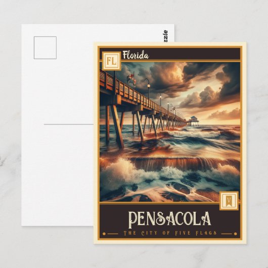Pensacola, Florida |  Briefkaart (Voorkant / Achterkant)