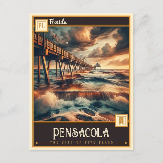 Pensacola, Florida |  Briefkaart (Voorkant)