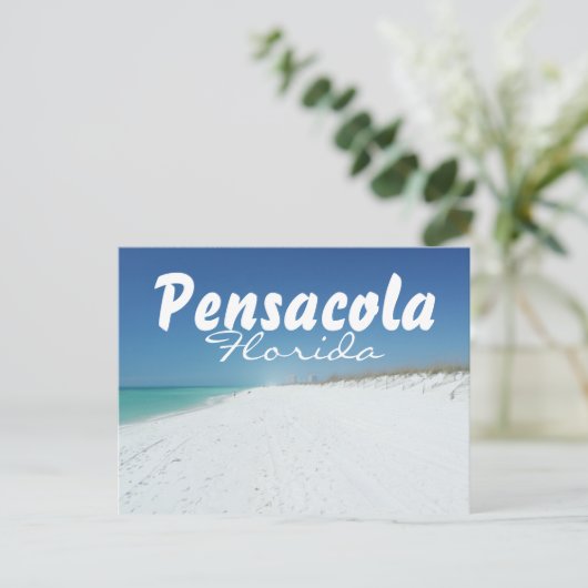 Pensacola Florida briefkaart (Staand voorkant)