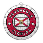 Pensacola Florida Dartbord (Voorkant)