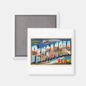 Pensacola Florida FL  groot Briefkaart Magneet (Voorkant / Achterkant)