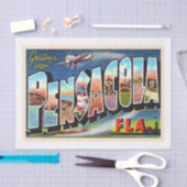 Pensacola Florida FL groot Briefkaart Tissuepapier (Craft)