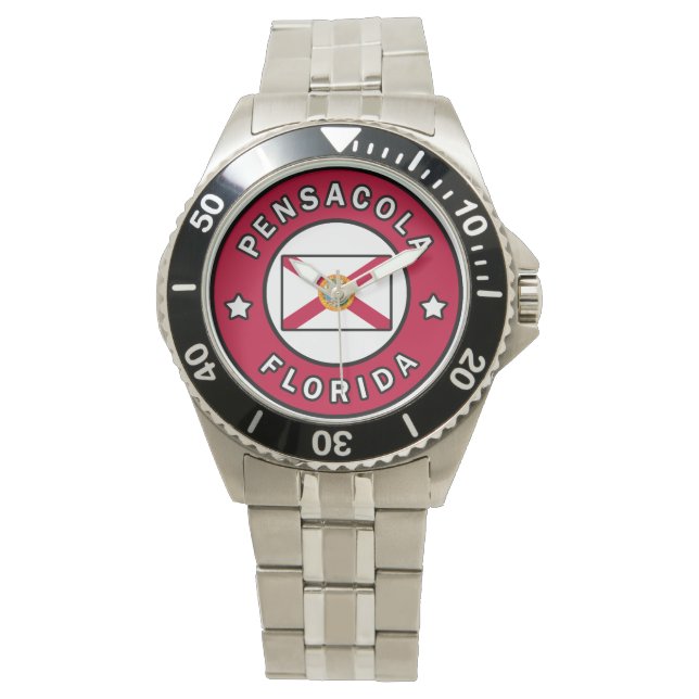 Pensacola Florida Horloge (Voorkant)