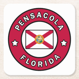 Pensacola Florida Kartonnen Onderzetters