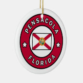 Pensacola Florida Keramisch Ornament (Rechts)