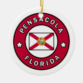 Pensacola Florida Keramisch Ornament (Voorkant)