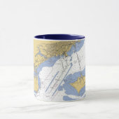 Pensacola Florida Nautical harbor-Mok Koffiekoffie Mok (Midden)