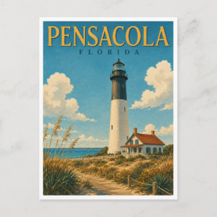 Pensacola Florida Pensacola Lighthouse GeoSaga Briefkaart