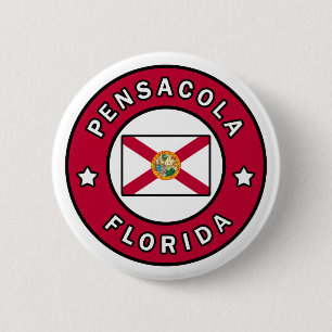 Pensacola Florida Ronde Button 5,7 Cm
