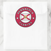 Pensacola Florida Ronde Sticker (Tas)