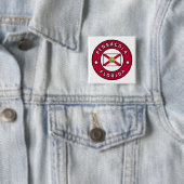 Pensacola Florida Vierkante Button 5,1 Cm (In situ)