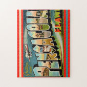 Pensacola Florida Vintage 11x14 Legpuzzel (Verticaal)