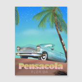 Pensacola, Florida vintage stijl reisposter (Voorkant)