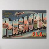 Pensacola, Florida (vliegtuigen) Poster (Voorkant)