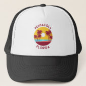 Pensacola, het strand van Florida Trucker Pet (Voorkant)