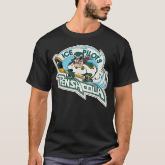 Pensacola Ice Pilots Retro Defunct Ice Hockey Esse T-shirt