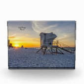 Pensacola Lifeguard Station Sunrise Fotoblok (Voorkant)