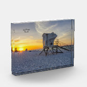 Pensacola Lifeguard Station Sunrise Fotoblok (Links)