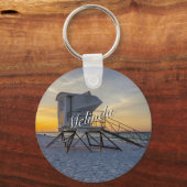 Pensacola Lifeguard Station Sunrise Sleutelhanger (Voorkant)