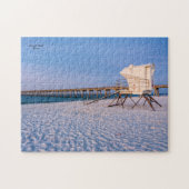 Pensacola Morning Lifeguard Stand en Pier Legpuzzel (Horizontaal)