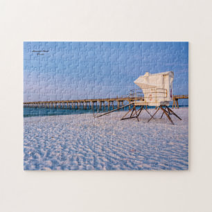 Pensacola Morning Lifeguard Stand en Pier Legpuzzel