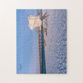 Pensacola Morning Lifeguard Stand en Pier Legpuzzel (Verticaal)