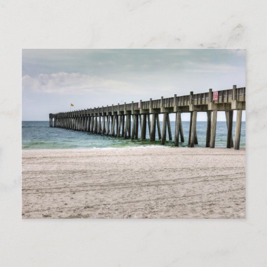 Pensacola Pier Briefkaart (Voorkant)