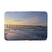 Pensacola Pier Shoreline Sunrise Badmat (Voorkant)