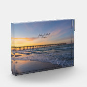 Pensacola Pier Shoreline Sunrise fotoblok (Links)