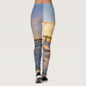 Pensacola Pier Shoreline Sunrise Leggings (Achterkant)