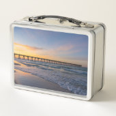 Pensacola Pier Shoreline Sunrise Lunchbox (Achterkant)