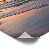 Pensacola Pier Shoreline Sunrise Poster (Hoek)