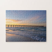 Pensacola Pier Shoreline Sunrise puzzel (Horizontaal)