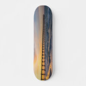 Pensacola Pier Shoreline Sunrise Skateboard (Voorkant)