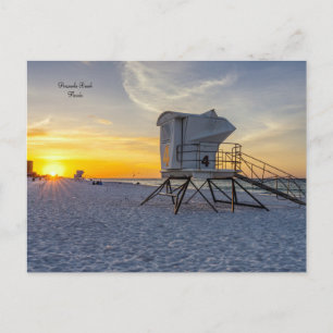 Pensacola Reddingsbrigade Zonsopgang Ansichtkaart Briefkaart