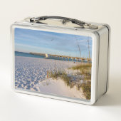 Pensacola Sand Dunes Pier Ochtend Lunchbox (Achterkant)