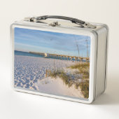 Pensacola Sand Dunes Pier Ochtend Lunchbox (Voorkant)